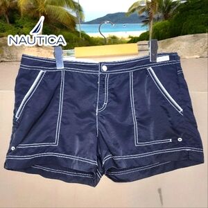 NAUTICA Black Board Shorts- Large